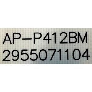 FUENTE DE PODER PARA TV SONY / NUMERO DE PARTE 1-009-802-21 / 100980221 / AP-PA412BM / 2955071104 / T 6.3A H / 100980221 / 00013586-00 / GL14P / MODELO KD-75X80J